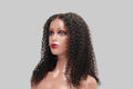 Curly Glueless wig