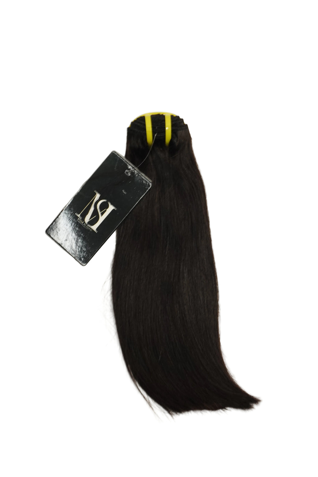 Black Double Drawn Human Hair