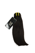 Black Double Drawn Human Hair